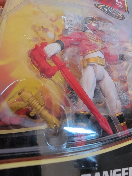 2012 Bandai Sabans Power Rangers Megaforce Red Ranger Action Figure #35100 - Picture 8 of 10